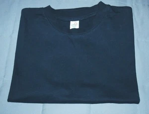 Boy's Navy Blue Adams T-Shirt, Age 10 years, 100% Soft Cotton Jersey Fabric - Picture 1 of 4