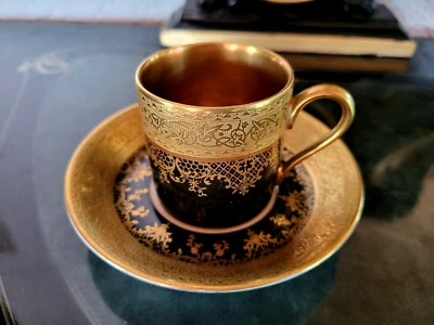 Seltenes Porzellan Gedeck  Karlsbader  Böhmen - Bild 1 von 4