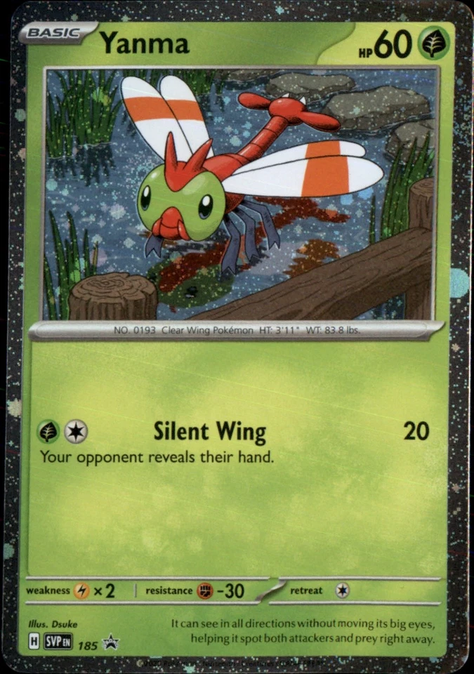 Yanma - Holo Promo SV: Scarlet & Violet Promo Cards 185 NM - Image 1 of 2