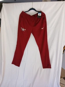 Nike Training Pants Dri Fit Light Weight Women’s Size M Red Burgundy - Picture 1 of 8