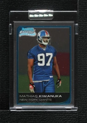 2006 Bowman Chrome Uncirculated Rookies /519 Mathias Kiwanuka #250 RC - Image 1 of 2
