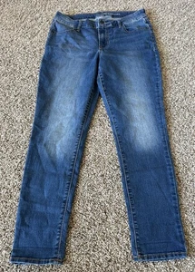 Old Navy Damen Größe 8 (Maß 29X25,5) Super Skinny Mid-Rise Jeans - Bild 1 von 6