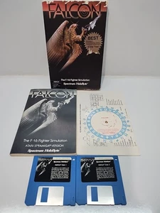amiga falcon the f-16 fighter simulation game 1987 - Picture 1 of 15