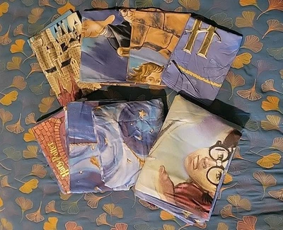 Vintage Harry Potter Bedding 8-piece Twin Set Pillow Sheets Duvet Cover Bed Skir - Image 1 of 4