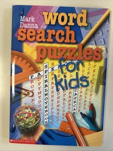 Word Search Puzzles For Kids By Mark Danna - Picture 1 of 2