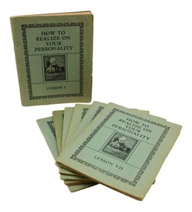 How to Realize On Your Personality ~ ELSIE LINCOLN BENEDICT ~ 1921 ~ 7 Lessons - Picture 1 of 13