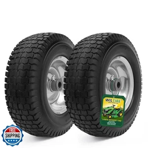 Wiltire 13x5.00-6 plattenfreie Reifen- und Radbaugruppen (2er-Pack), 13 x 5 x 6 Sol - Bild 1 von 5