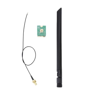 WiFi 6E Wireless Card Support For Windo-ws 10/11 M.2 NGFF 4200Mbps Tri Band NEW - Picture 1 of 12