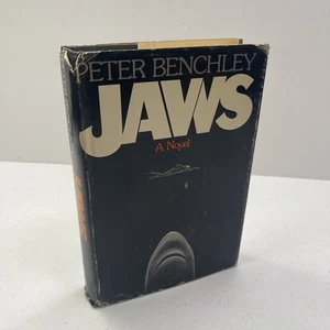 Peter Benchley's "Jaws" 1974 Book Excellent Condition, Jacket OK. - Picture 1 of 8