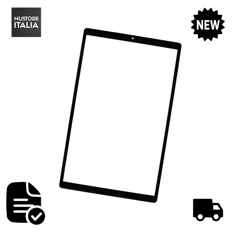 TOUCH SCREEN APPLE IPAD MINI 2 A1489 A1490 A1491 DISPLAY SCHERMO VETRO NERO - Bild 1 von 1