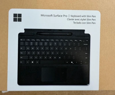 Microsoft Surface Pro Keyboard with Slim Pen- 8X8-00141 MODEL-  1864, 1962 - Image 1 of 4