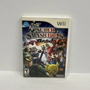 Super Smash Bros. Brawl Nintendo Wii, 2008 sin manual - Imagen 1 de 8
