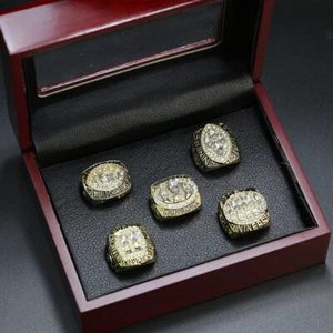 5PCS 1981 1984 1988 1989 1994 San Francisco 49ers rings size 11 - Picture 1 of 1
