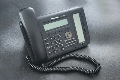 Panasonic KX-NT553-B 12-Button Black IP Display Speakerphone - Image 1 of 3
