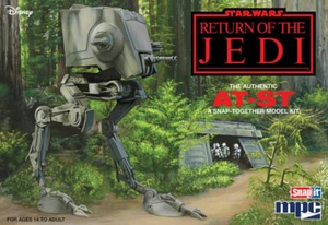 STAR WARS AT-ST Return Of The Jedi SNAP 1:100 MPC Model Kit Bausatz MPC966 - Bild 1 von 1