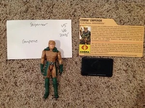 GI JOE ~ 2008 SERPENTOR V5 ~ 25th AIR CHARIOT PILOT ~100% COMPLETE & STAND - Picture 1 of 2