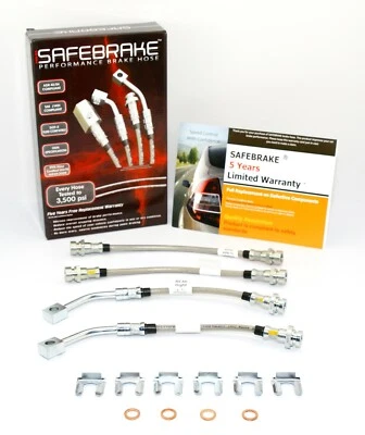 Commodore VT, VX,VY,VZ (Rear 4 hoses Only) - SAFEBRAKE Performance Hoses - Image 1 of 4