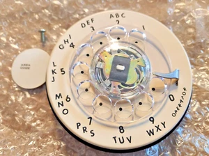 ITT Cortelco Dial for 2500 series telephone 1-3509-00G Ivory Color NEW - Picture 1 of 3