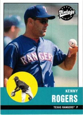 2001 Upper Deck Vintage #90 Kenny Rogers - Image 1 of 2