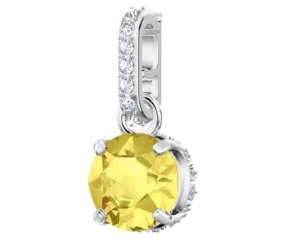 Swarovski REMIX COLLECTION CHARM November Birthstone, Yellow -5437326 New - Image 1 of 3