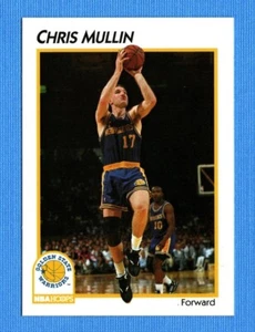 1991-92 NBA Hoops McDonald's #15 Chris Mullin Warriors - Picture 1 of 1