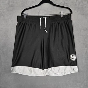 Vintage Nike Team Sport Basketball Shorts Herren Medium schwarz weiß 90s - Bild 1 von 10