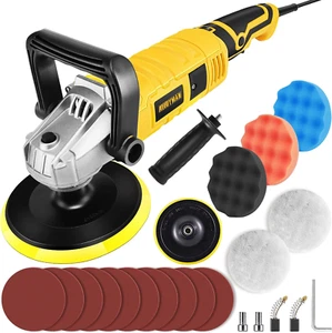 Pulidora De Brillar Autos Orbital Maquina Para Pulir Carros Profi Set Kit - Bild 1 von 12