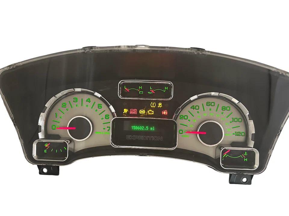 Cuadro de instrumentos velocímetro Ford Expedition 2010 2011 tablero 158.602 millas Foto 1 de 3