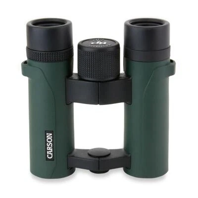 Carson 8x26mm Compact Waterproof Binoculars - Open Bridge - Lightweight - Image 1 of 4