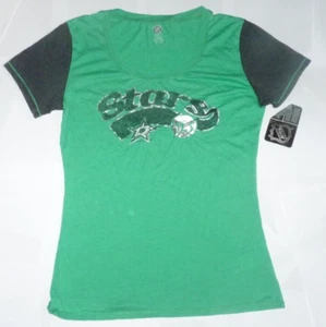 NEU NHL Dallas Stars Eishockey Raglan T-Shirt Damen Ladies M MD 8 10 neu mit Etikett TUE4 - Bild 1 von 1