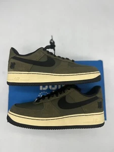 Size 8.5 Nike Air Force 1 Low Undefeated Ballistic Dunk vs AF1 Olive Green Black - Picture 1 of 7