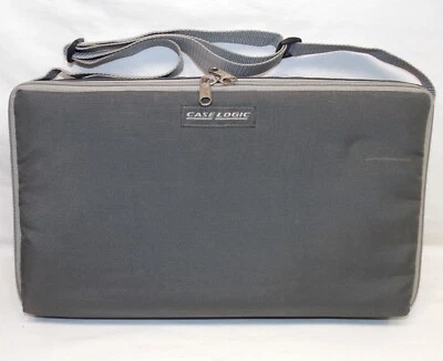 Case Logic Cassette Tape Holder ~ Gray ~ Holds 30 ~ Storage - Image 1 of 4