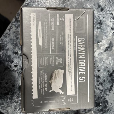 Garmin DriveSmart 51  GPS Navigator - Black - Image 1 of 4