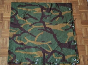 CUBIERTA CAMUFLAJE ALA TIENDA JNA EJÉRCITO YUGOSLAVIA 170 X 175 EJÉRCITO PUEBLO YUGOSLAVO - Imagen 1 de 5