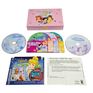 Disney Princess PC CD-ROM Game Lot of 5 Jewelry Box Fashion Boutique Horse Show - Picture 1 of 17