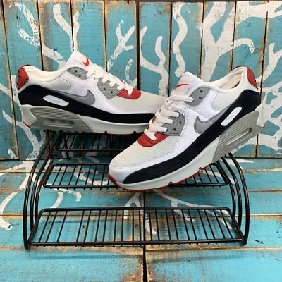 NEW Nike Air Max 90 Photon Dust/White CD6864-019 Youth Sz 7Y/Womans 8.5 - Image 1 of 4