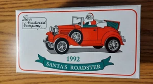 Eastwood Company 1992 Santa's Roadster 1/25 Die Cast Locking Coin Bank With Key - Picture 1 of 7