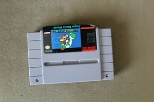 Super Mario World Authentic Super Nintendo 1991 game 2 Tested Work - Picture 1 of 2