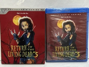 Return Of The Living Dead 3 (Blu-ray, 2016) SLIPCOVER horror Mindy Clarke zombie - Picture 1 of 3