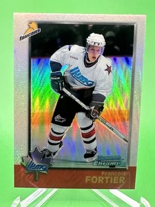 FRANCOIS FORTIER 1998-99 Bowman Chrome CHL REFRACTOR #90 - NM/MT - Sherbrooke - Picture 1 of 2