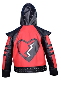 Girls Red Jacket - Rise Of Red Costume for Kids - Halloween Special Edition - Picture 1 of 7