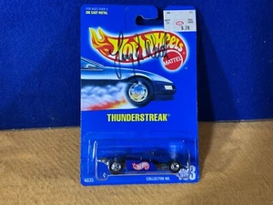 J10-30 HOT WHEELS - THUNDERSTREAK - AUTOGRAPHED LARRY WOOD - 1992 - #153 - Picture 1 of 11