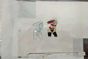 1981 celda y dibujo película de animación original película de heavy metal - Taarna - Imagen 1 de 6