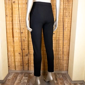 Pantalones de vestir cortos Max Mara Capri para mujer EE. UU. 4 UK 6 EU 34 pequeños negros ajustados elásticos - Imagen 1 de 14