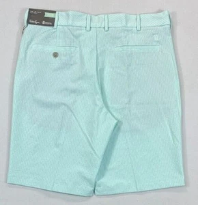 Men's Walter Hagen Perfect 11 Seersucker Golf Shorts SIZE 30 - FREE SHIPPING - Picture 1 of 2