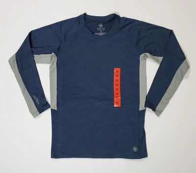 Hang Ten Mens Long Sleeve UPF 50+ Sun Tee Blue Size M New See description - Image 1 of 4