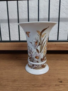 KAISER Trompetenvase, Porzellanvase Nr. 5 weiß ca. 15 cm - Bild 1 von 5