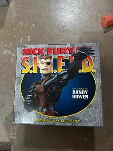 Bowen Nick Fury Shield Mini Bust - Picture 1 of 1