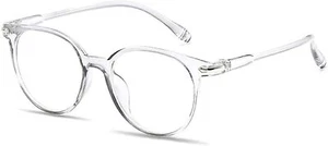 Gary Lineker Glasses And Case Football BBC Sports Clear Frame UV 400 Clear Lens - Picture 1 of 4
