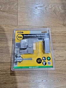 Yale P85 Deadlocking Nightlatch Felgenzylinderschloss inkl. 2 Schlüssel P-85-DMG-PB-40 - Bild 1 von 2